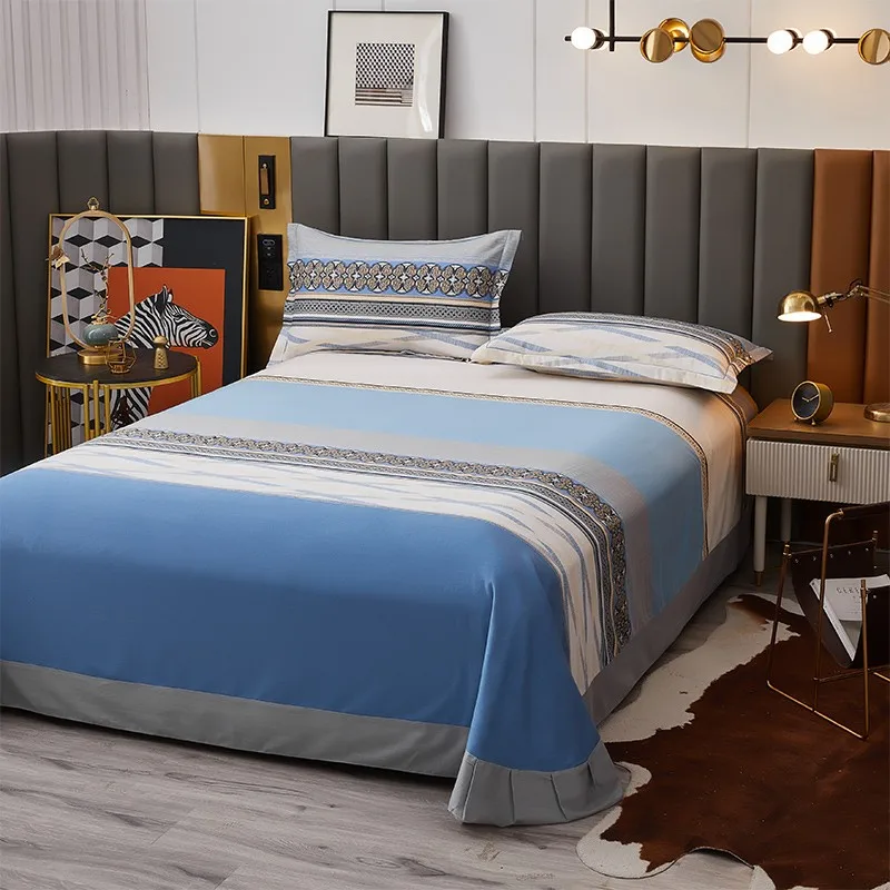 Thickened Cotton Sanding Bed Sheet Single Piece .8M Bedding Article Quilt Double Extra Large Pad