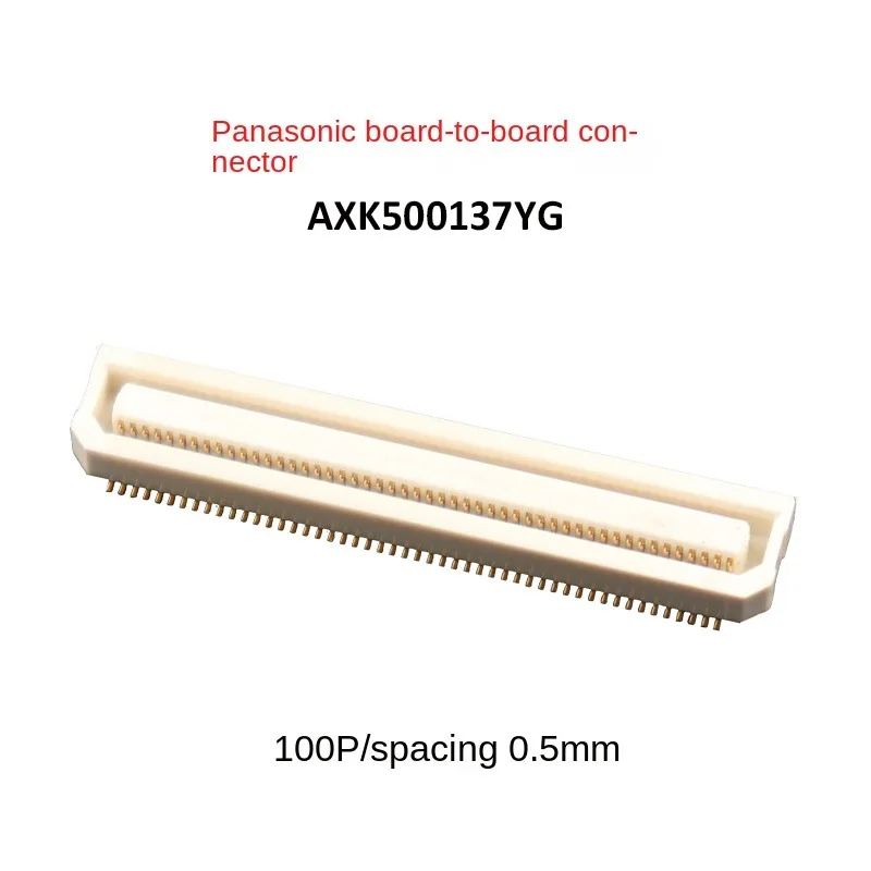 

Axk500137yg Board-to-Board Connector 100pin Spacing 0.5mm Core Plate Supporting Baseboard Connector