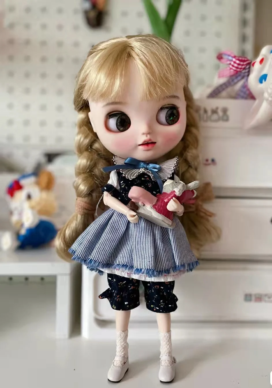 

Новинка, одежда Blythe 1/6, 30 см, Весенняя игровая юбка, ткань