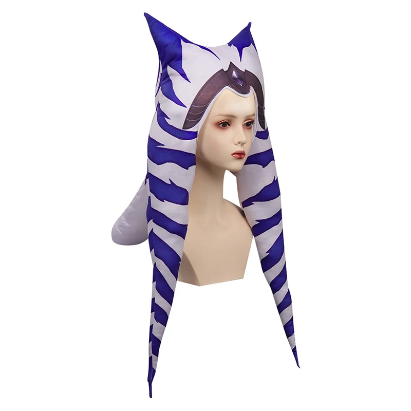 Шапка Ahsoka Tano для косплея головной убор аксессуары костюма реквизит на Хэллоуин -