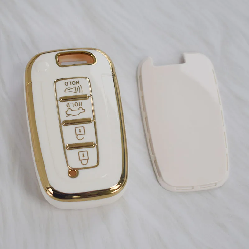 

Чехол для смарт-ключей с кнопкой 3 4 для Hyundai IX35 Elantra Sonata 8 9 для Kia Sportage K5 K2 Sorento Optima Forte 2011-2016