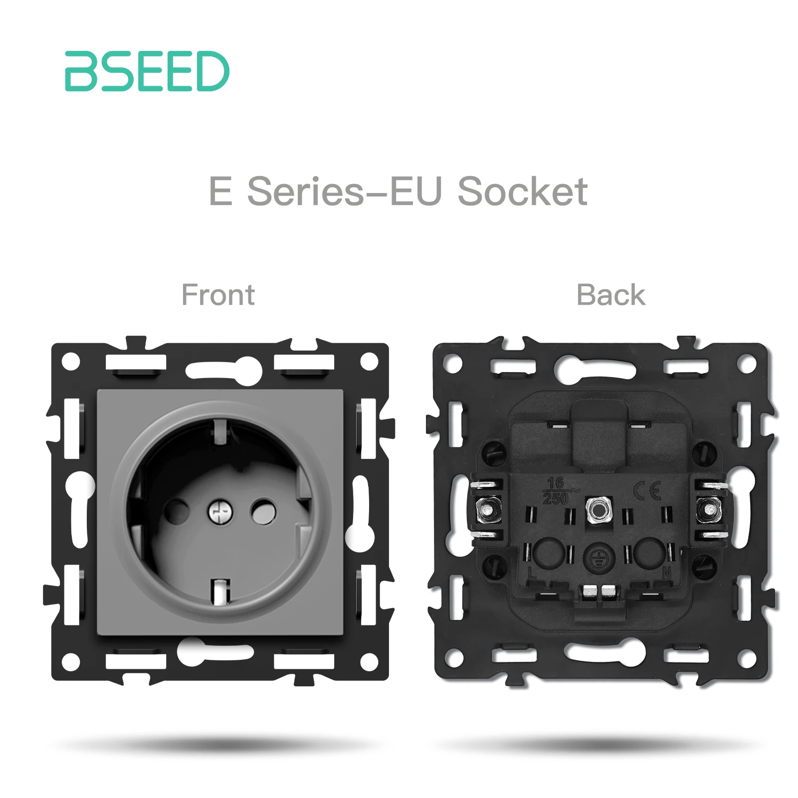 

BSEED Zigbee Click Одноклавишный выключатель со стеклянной рамкой