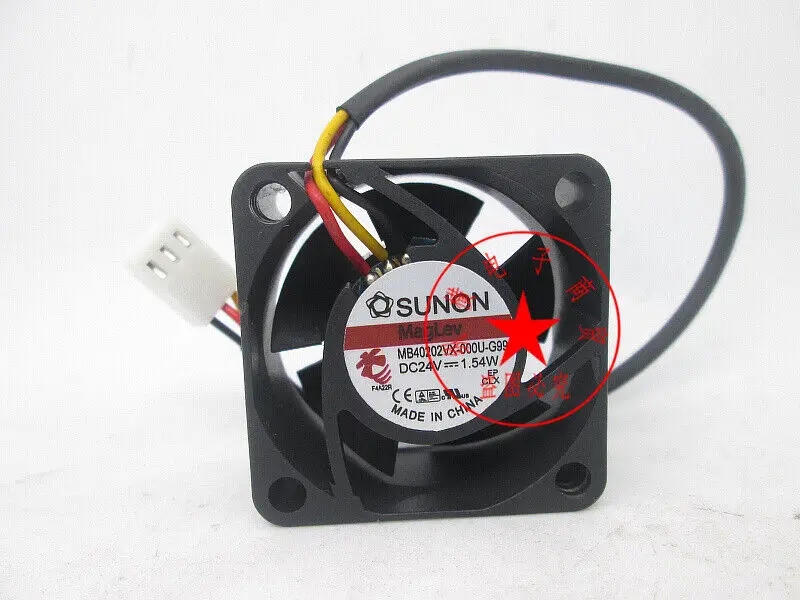 1 шт., SUNON 4020, 4 см, 24 В, 1,54 Вт, Φ-G99, охлаждающий вентилятор #