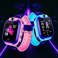q12 children smart watch smartwatch for boys girls with sim card photo waterproof ip67 gift for ios android kids phone watches