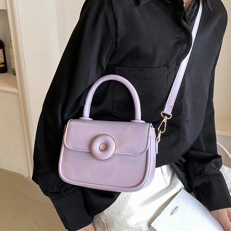 New Luxury PU Leather Crossbody Bags for Women 2023 Casual Versatile Female Shoulder Bag Handbags Purses Ladies Messenger Bags