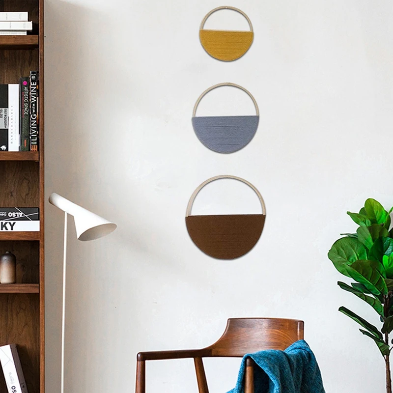 Богемный гобелен висящий на стене Декор стен в стиле современного фермерского