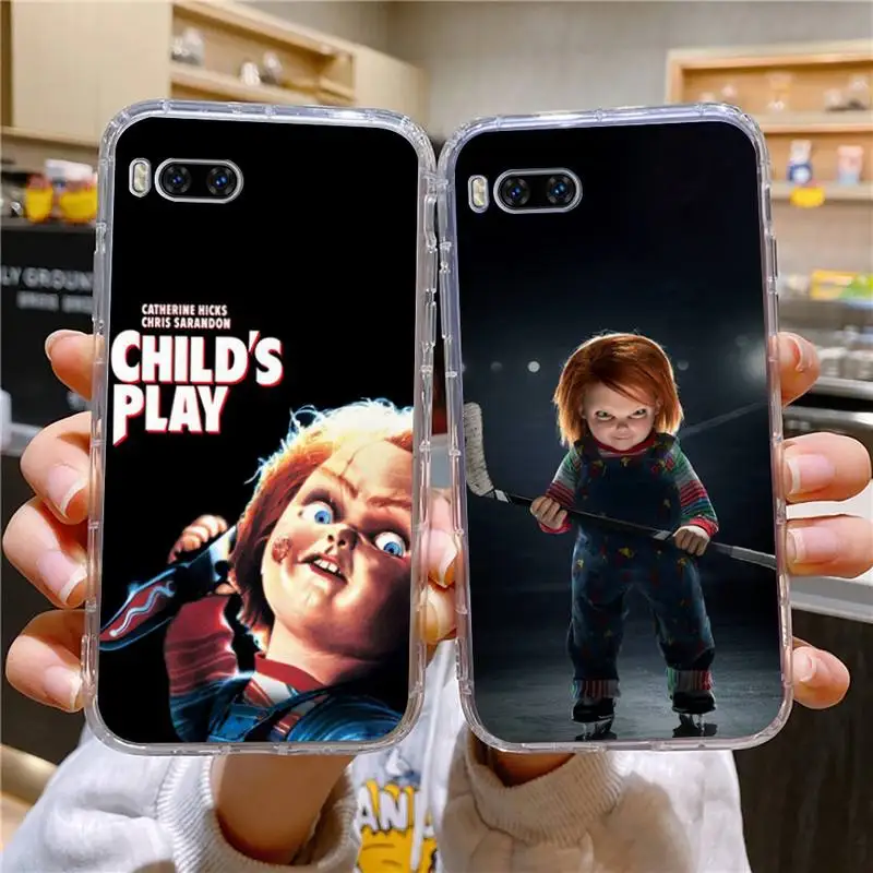 

Child's Play Chucky Phone Case For Huawei Mate P10 P20 P30 P40 P50 Smart Z Honor 50 60 70 Pro Lite Transparent Case
