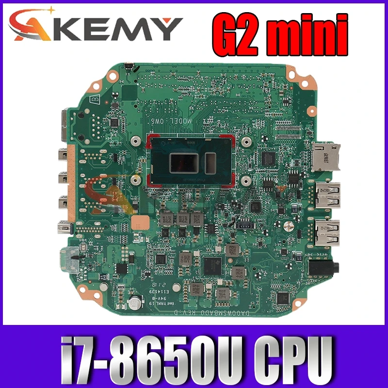 

Для HP Chromebox G2 mini системная плата с SR3L8 i7-8650U L17277-001 DA00WSMBAD0 MB 100% протестирована Быстрая доставка