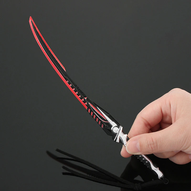Global Strike Jikong Blade Аниме Игра Брелок Мечи Бабочка Нож Катана Фигурки Оружие Модель