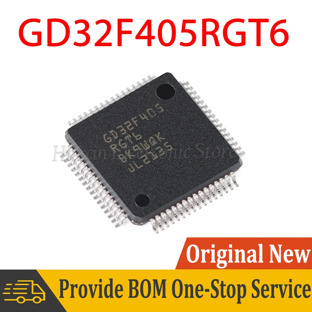 

GD32F405RGT6 32F405RGT6 LQFP-64 SMD 32 Bit Microcontroller Chip MCU IC Controller