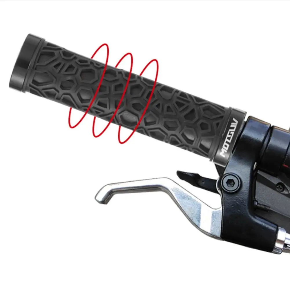 1 пара нескользящих ручек для велосипеда двухсторонняя резиновая крышка на руль