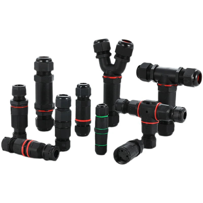 

Водонепроницаемый Кабельный соединитель IP68, мини-коннектор для проводов, быстрый соединитель для наружного солнечного света, Соединительн...