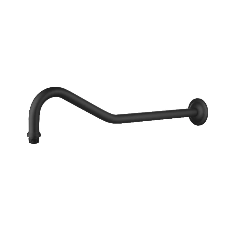 

Shower Parts Shower Arms 16 In. Shower Arm In Stainless Matt Black Stainless Steel [US Stock]