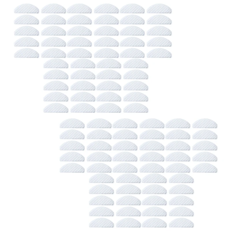 

100 шт., одноразовые тряпки для робота-пылесоса Ecovacs Deebot Ozmo T8