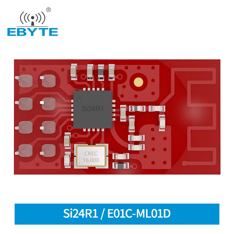 Беспроводной модуль Si24R1 IOT 2,4G диапазона ISM 7 дбм, беспроводный модуль, электронные компоненты PCB, беспроводной модуль антенны