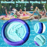 swim spring float mesh water hammock recliner inflatable floating bed mesh float for pool beach lake water play equipment