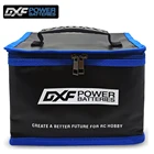 Безопасная сумка DXF Lipo 215*145*165 мм огнестойкая Водонепроницаемая Взрывозащищенная Портативная сумка для RC FPV гоночного дрона автомобиля лодки батареи