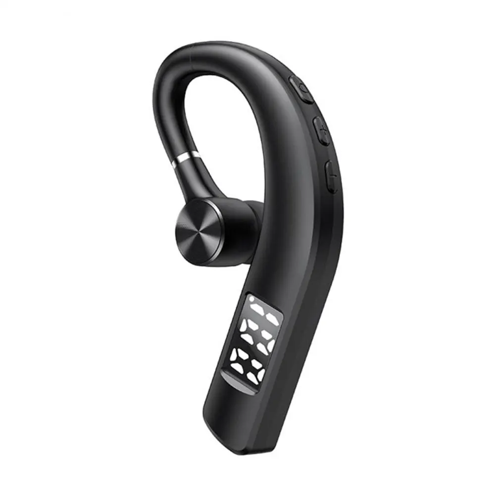 

F19 Wireless Business Headphones with Microphone BT5.2 Open Ear Digital Display In-Ear Headset for Office Working Driving
