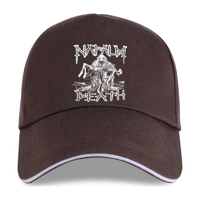 

Fashion New Cap Hat Authentic NAPALM DEATH Band Reaper Skeleton Metal Baseball Cap S-2XL