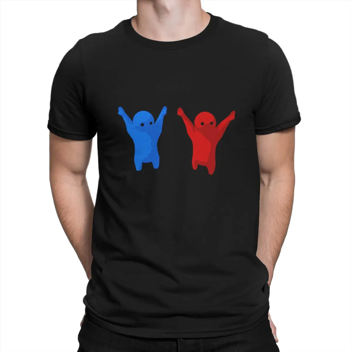 

Winner T Shirts Men's 100% Cotton Novelty T-Shirts O Neck Gang Beasts Tee Shirt Short Sleeve Clothing Printing