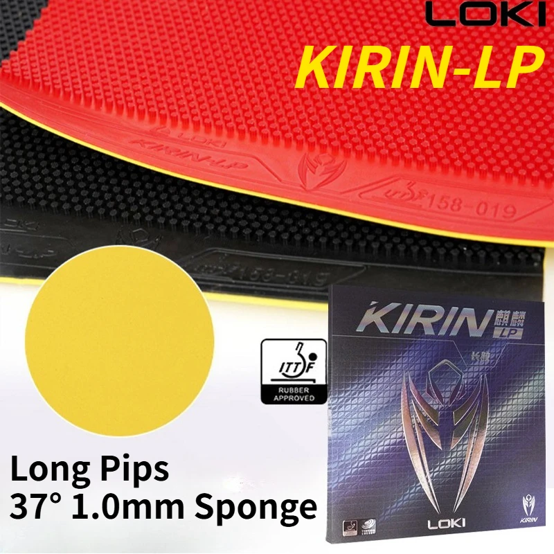 Фото Накладка для настольного тенниса LOKI KIRIN Long Pimple с губкой LOXA 1.0 мм, 37 °   Накладка для настольного тенниса Ultra-Soft Arc-Fast Attack, одобренная ITTF №1