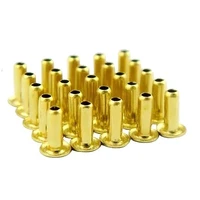 1000pcs m0 92 5 brass copper hollow rivet 0 9mm brand double sided circuit board pcb vias nails