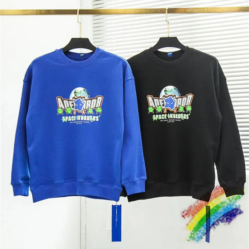 

Thick Oversize Ader Error Sweatshirts Streetwear Couples Adererror Hoodie Crewneck Men Women
