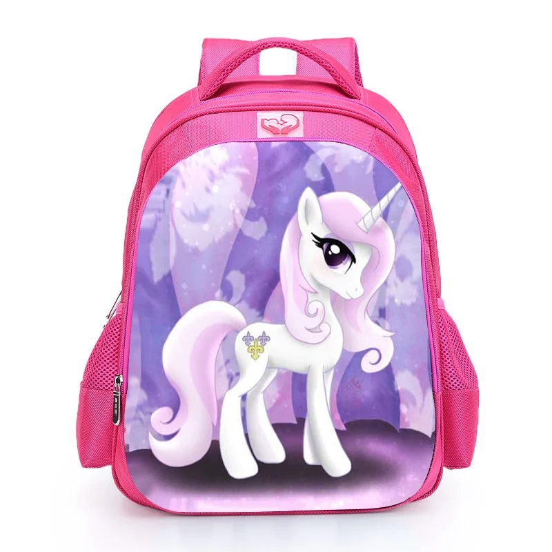 Large Unicorn Mermaid Children Anime Backpacks for Students New Primary Girl Barbi Princess Cute Cartoon Schoolbags Grade 1-6