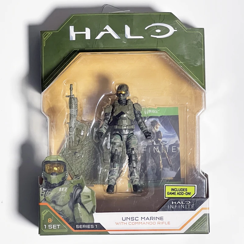 Экшн-фигурка Jazwares WCT Halo Infinite 3 75 &quot мастер-шеф UNSC Marine Jackal Raider Spartan Air Assault MK VII Elite Warlord
