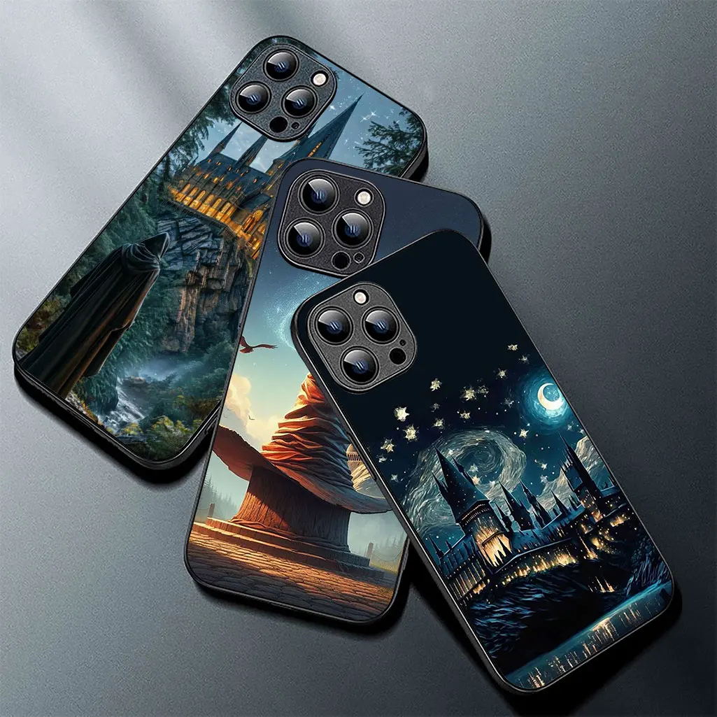 Чехол с плакатом Harries Wand Owl Potters для Xiaomi Poco X7 X6 M6 M7 F6 C75 C65 Redmi 14C Note 14 Pro Plus чехол