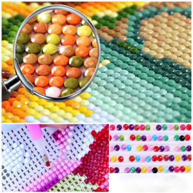 Алмазная 5D Вышивка сделай сам мозаика с круглыми стразами изображением чихуахуа