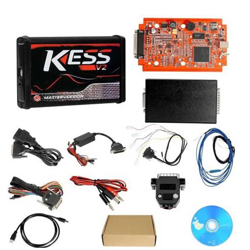 

Kess V2 V5.017 Европейская версия SW V2.8 с красной печатной платой Онлайн-версия Поддержка 140 протоколов ЭБУ Чип-тюнинг No Token Limited