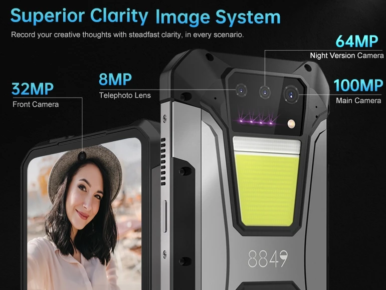 8849 Tank 2 Pro ЦП Mt6789 120 Гц 6 81 дюйма стандартный проекционный модуль с глобальной