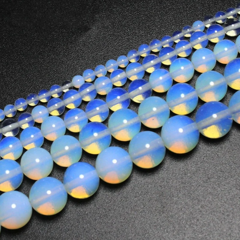 

Natural Stone Beads Round Opalite Bead for Making Jewelry 4 6 8 10mm