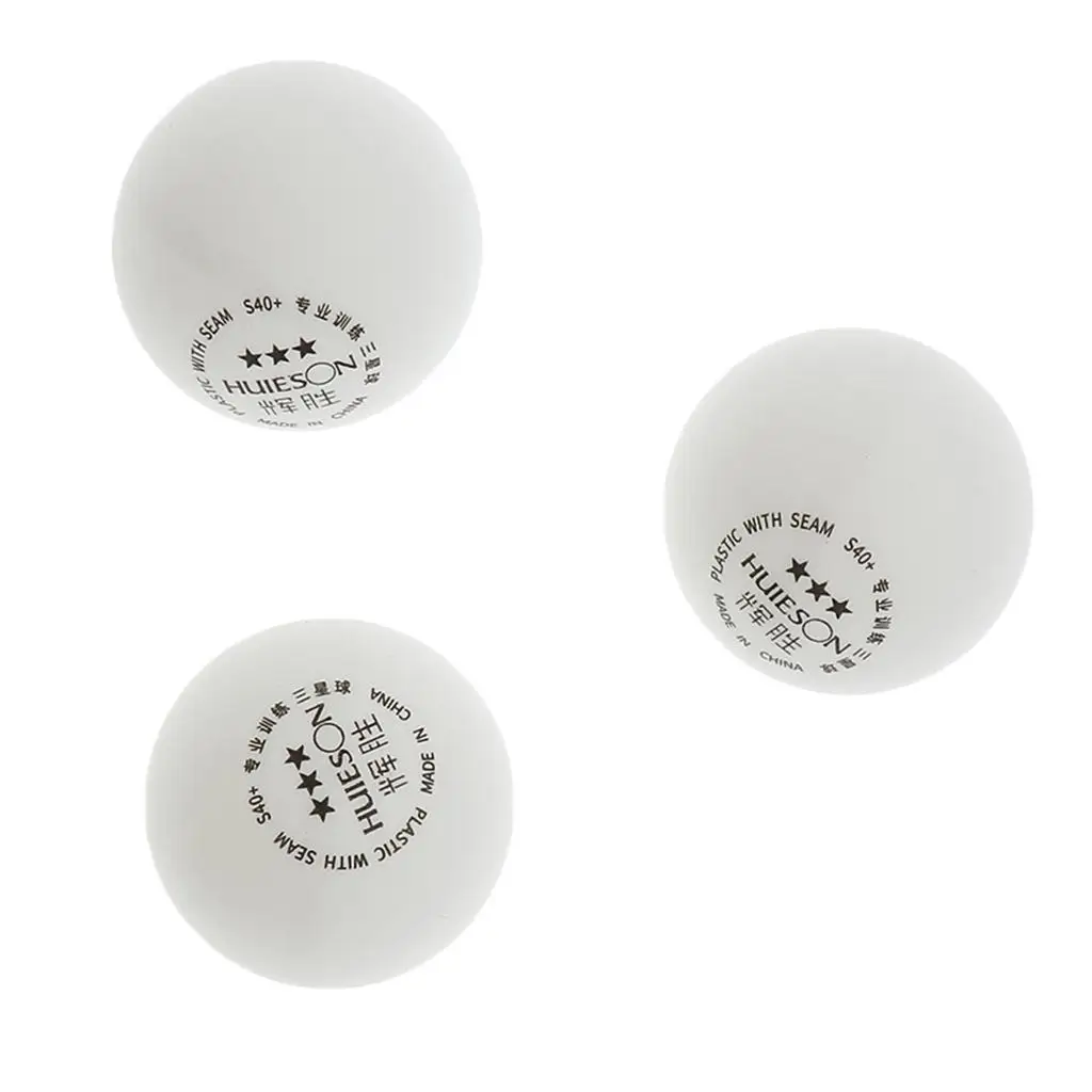 

Pack of 3 Pong Balls, Professional Table Tennis Balls Replacement - Help