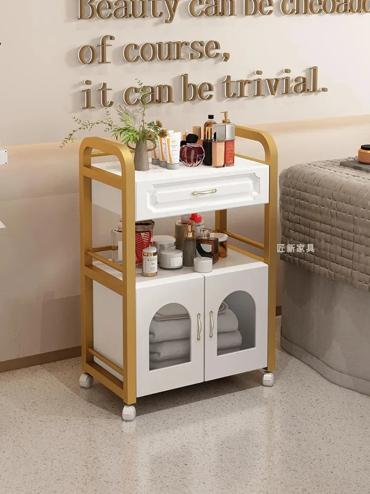 Парикмахерское оборудование вращающаяся тележка для салона красоты маникюра