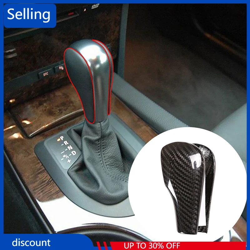 

For BMW old 3 Series 5 Series X3X5 car Interior Car Center Console Gear Shift Head Cover Trim Decoration accessories fast ship