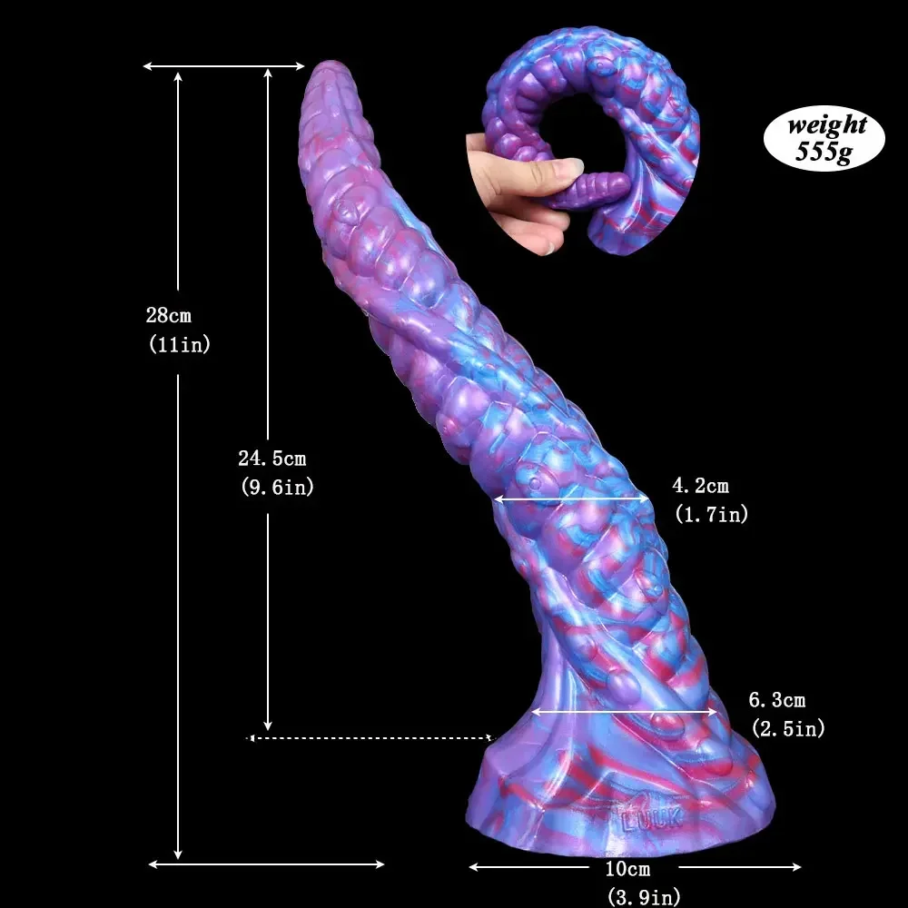 Новинка анальная пробка Octopus Tentacle расширители фаллоимитаторы массажер простаты