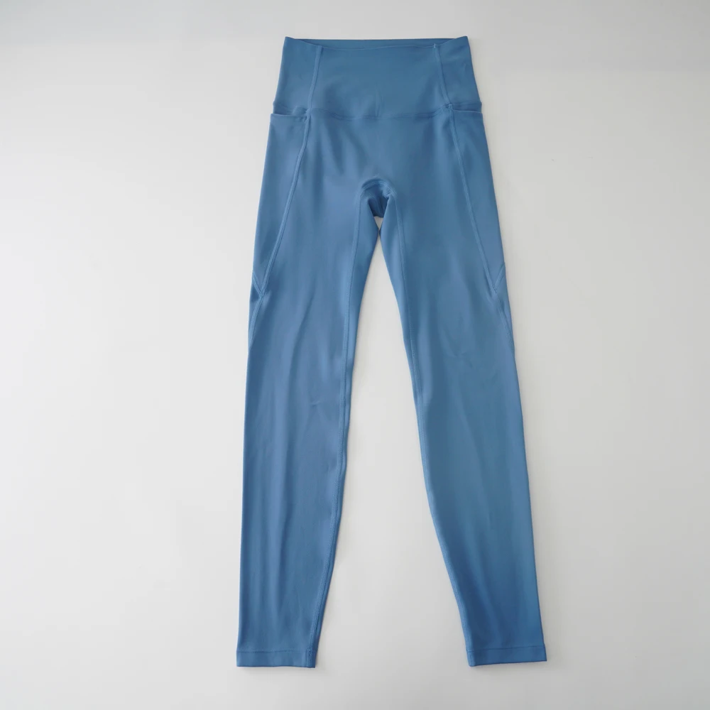 Kaka Thickened Thin Velvet High Waist Anti-Curling Yoga Pants Solid Peach Hip Leggings Sports Fitness Autumn and Winter