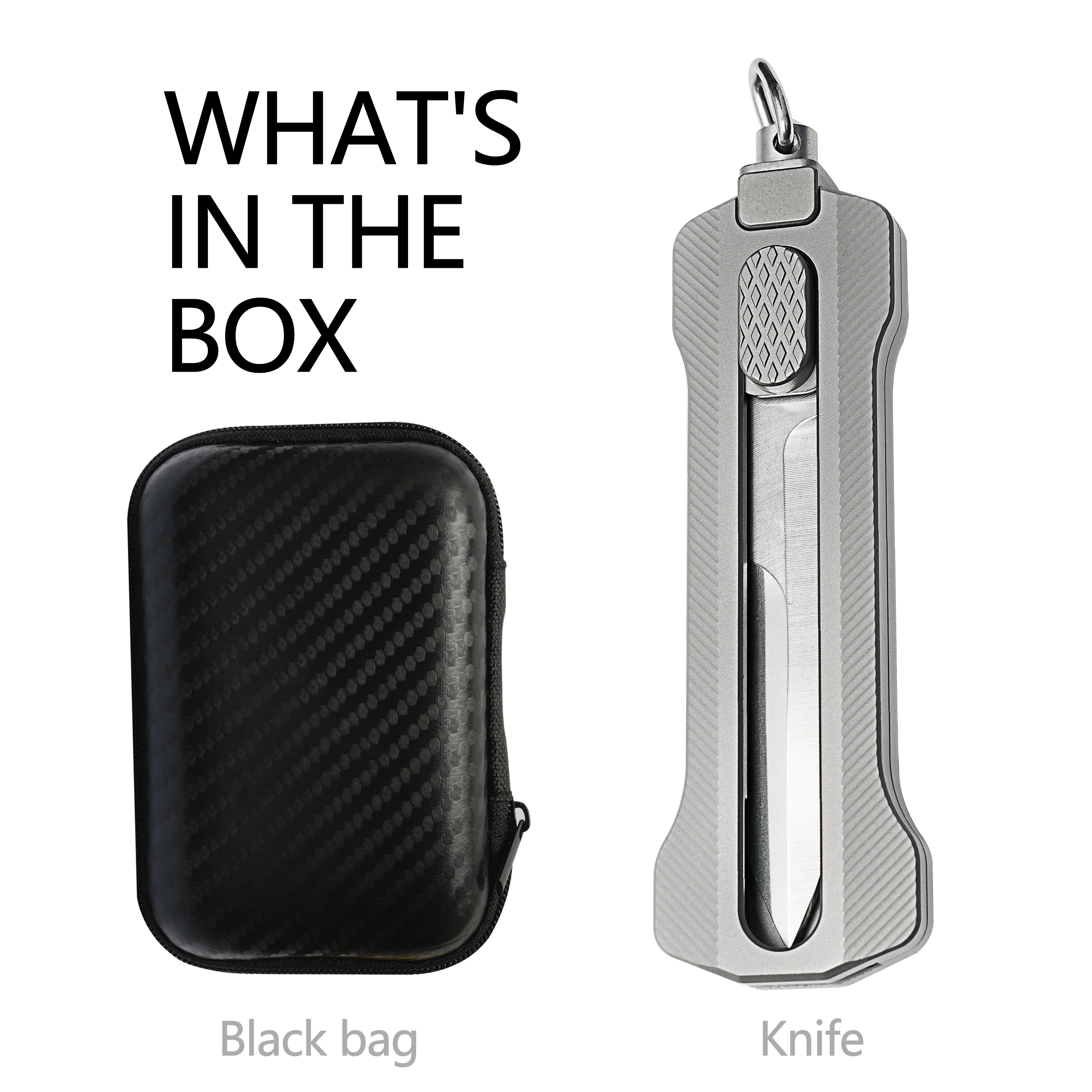 

Портативный карманный нож TGZUO из титанового сплава