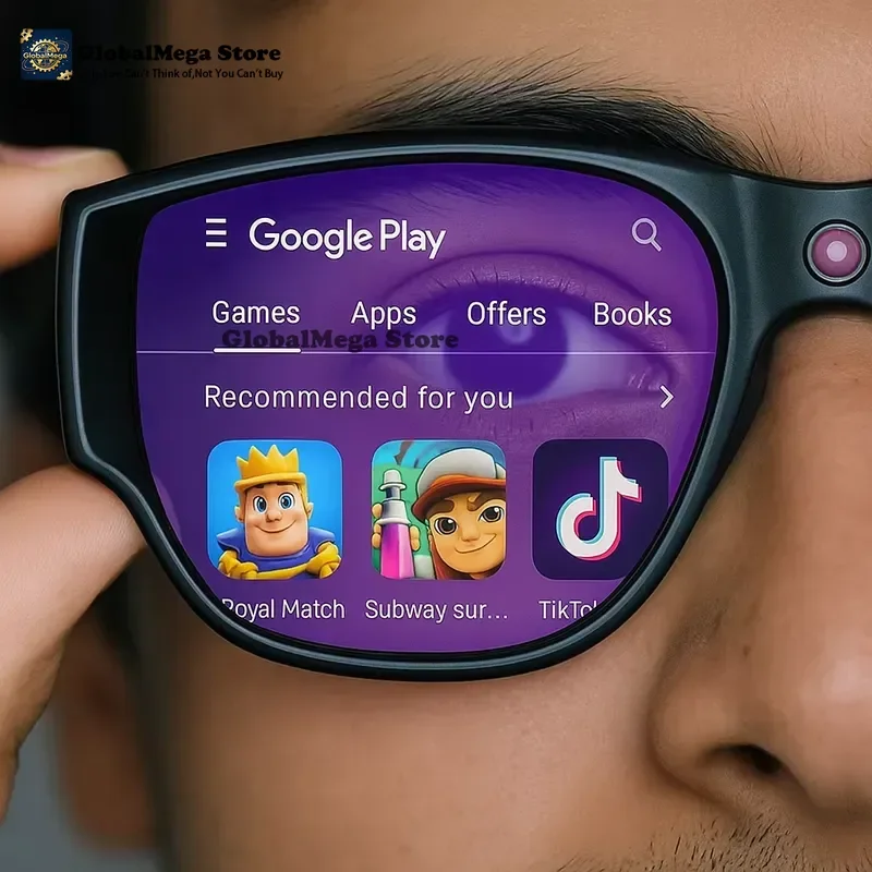 Фото Умные очки AI AR INMO AIR 3 с дисплеем 1080P, камерой 16 МП, OLED-экраном, независимым Android, яркостью 600 нит, Open API SDK, CE №1