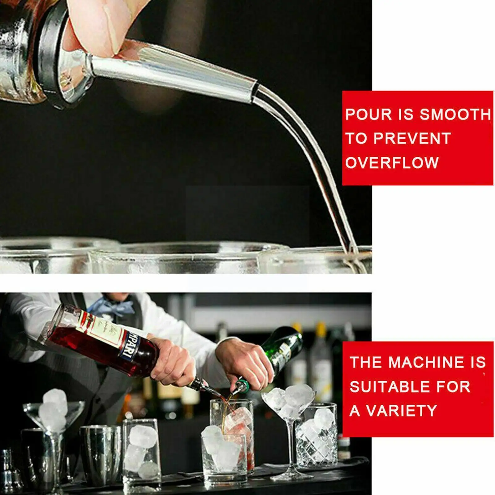 

Steel Wine Spout Regulator Alcohol Liquor Bottle Dispenser Wine Bottle Spouts Stopper Wine With Accessories M3o7