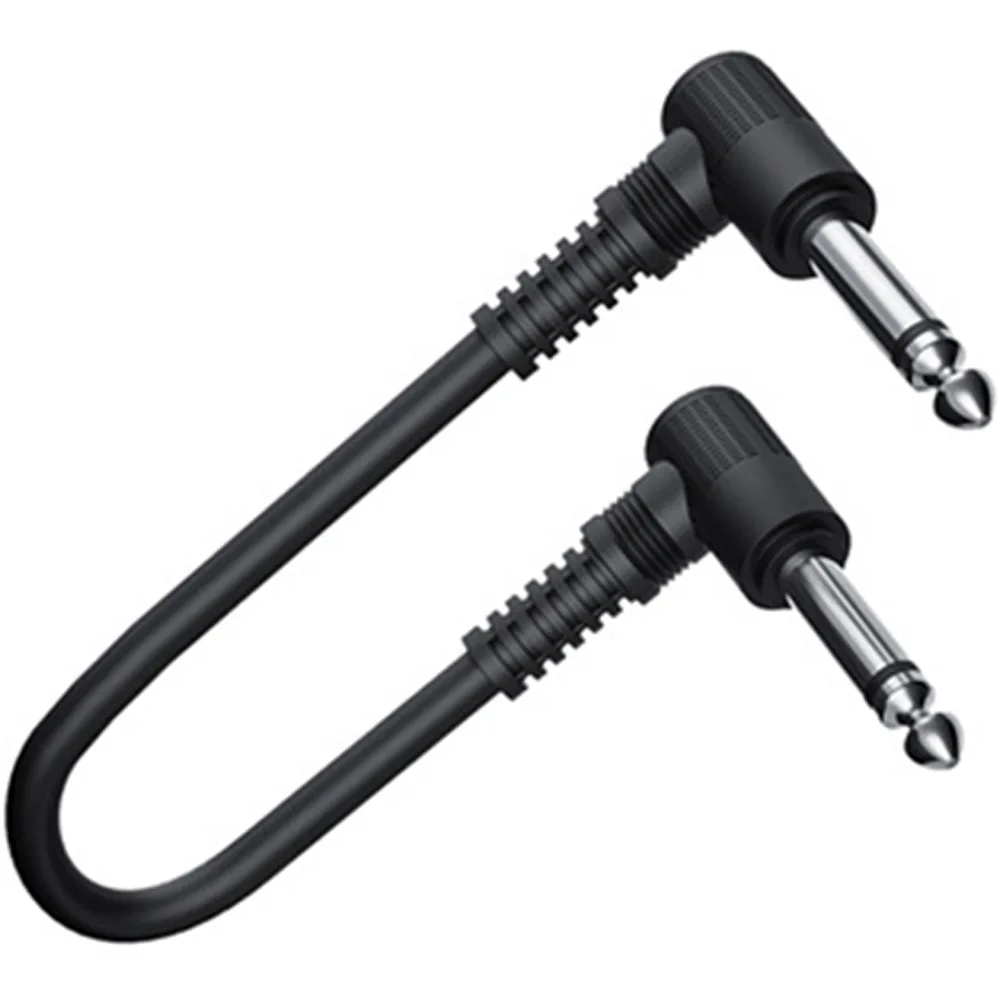 Антишумовая педаль для гитары плоский соединительный кабель 24 AWG 6 дюймов 15 см 1/4