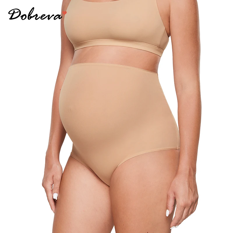 Женское мягкое нижнее белье для беременных комплект из 2 шт. трусы с высокой
