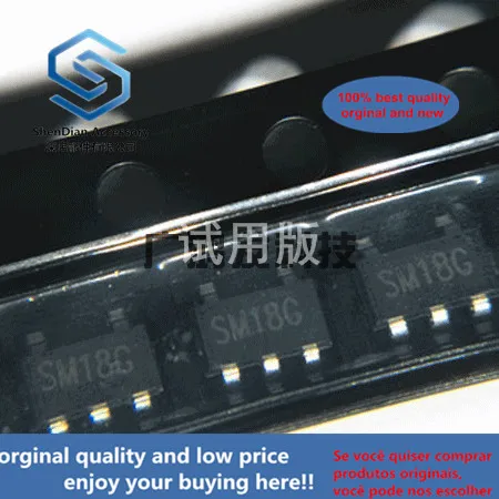 

10pcs 100% orginal new LR1106G-18-AF5-R 1.8V voltage regulator SOT-153 23-5