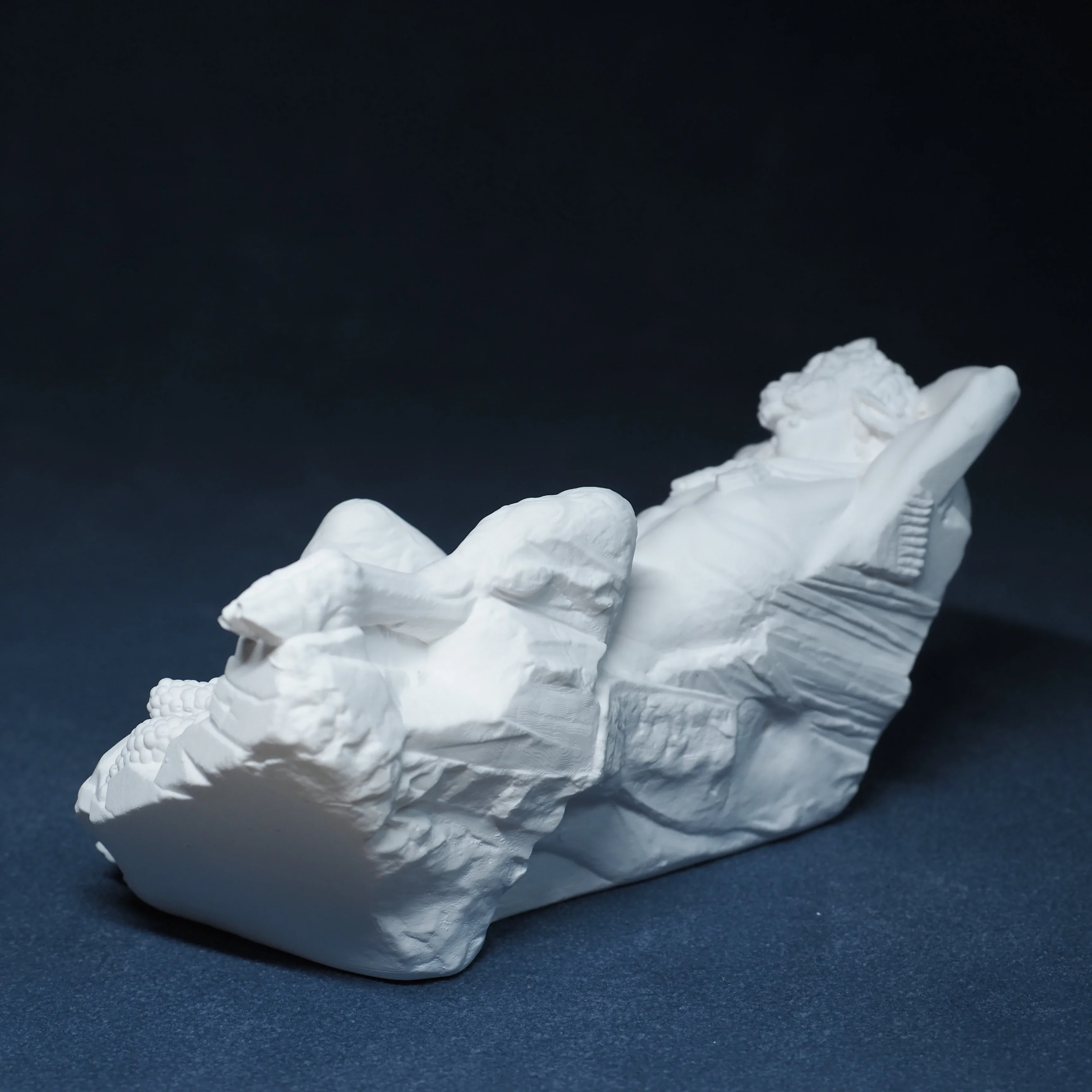 Статуя Бога Пан из древней греческой мифологии ретро-римская гипсовая статуя