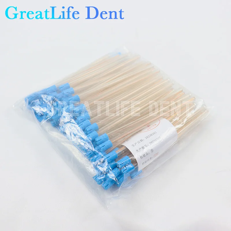 

GreatLife Dent Oral Care Tool Dental Materials 500pcs Dental Disposable Saliva Ejector Low Volume Suction Tips Aspirator Tube