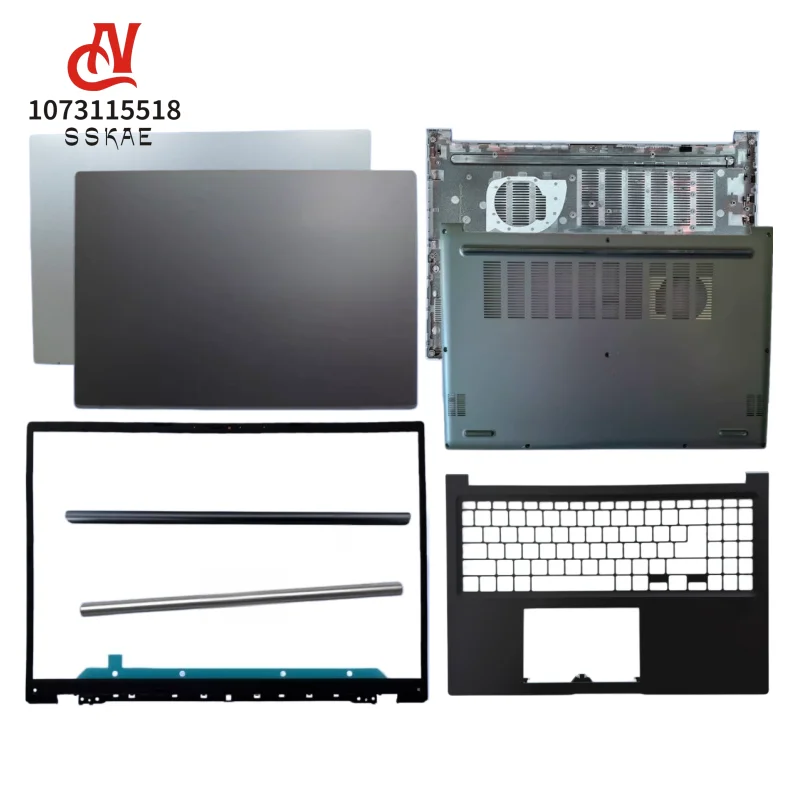 Фото Новая задняя крышка LCD-дисплея, верхняя часть корпуса (Palmrest), рамка-безель для Vivobook Pro16 X1603 X1603Z M1603 M1603Z, откидная крышка, нижняя часть 47XJILCJN10 №1