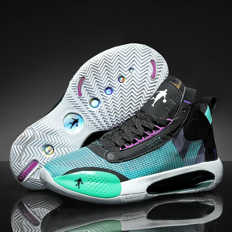 

High end wear-resistant and anti slip basketball shoes, contrast shoelaces, sports shoes, new 2022 series