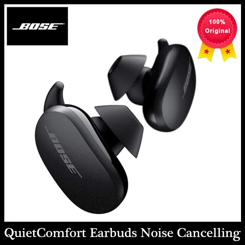 

TWS-наушники Bose QuietComfort с шумоподавлением, Bluetooth 5,1, водонепроницаемые, с микрофоном